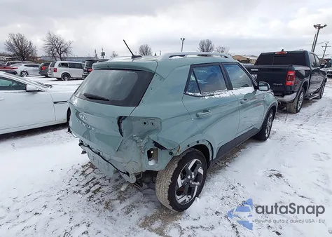 2025 Hyundai Venue Sel из США, поврежденный, VIN KMHRC8A3XSU398539